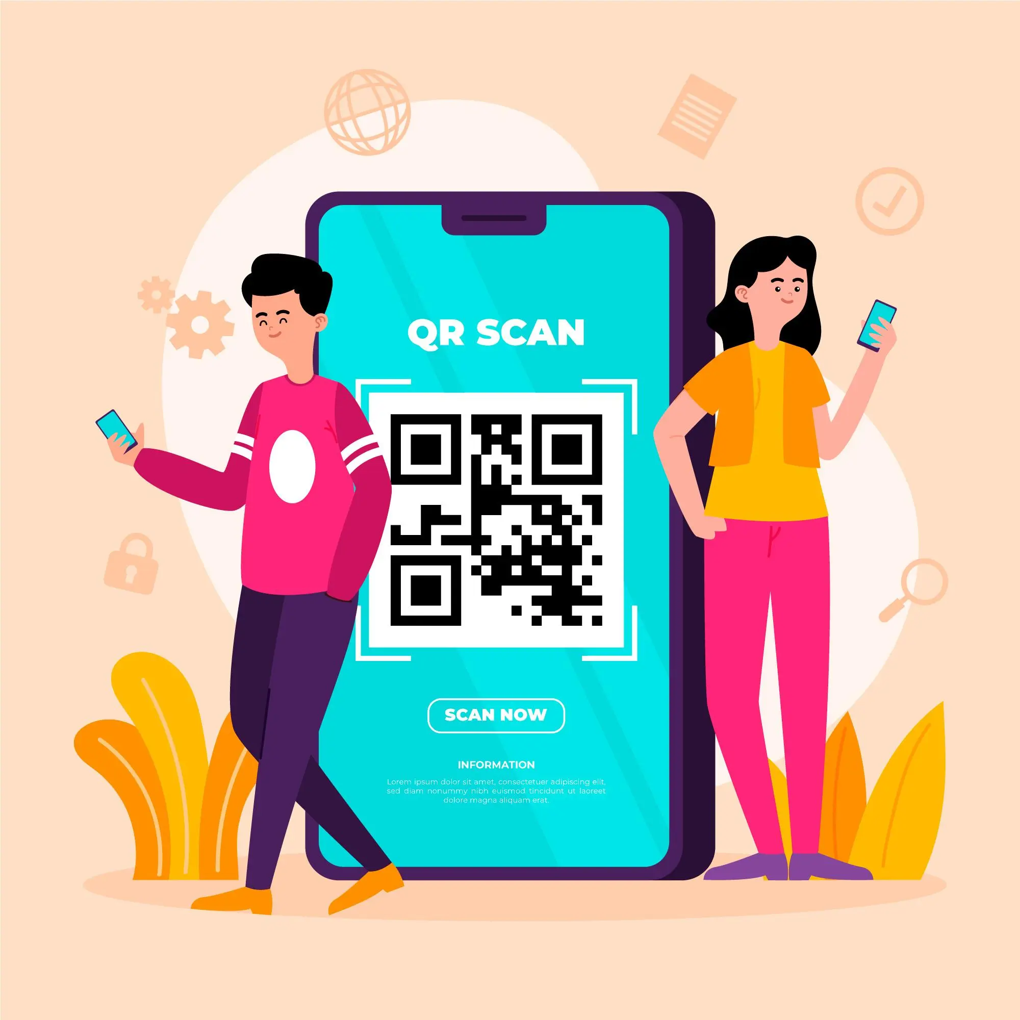 Review QR Standee